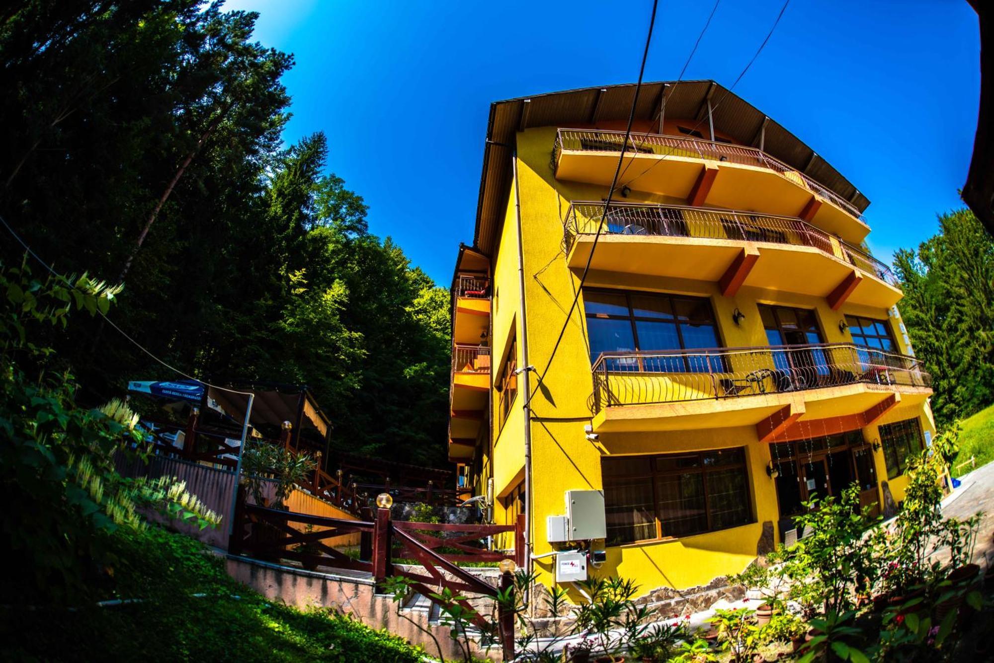 Hotel Trei Brazi Baile Olanesti Bagian luar foto